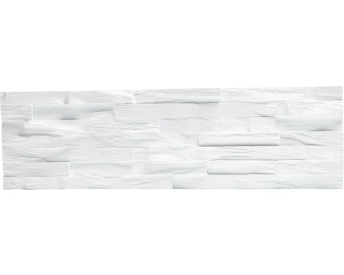 EPS Schaumstoff Verblendstein Rebel of Styles Ultra Light 18,5x57,0 cm weiß