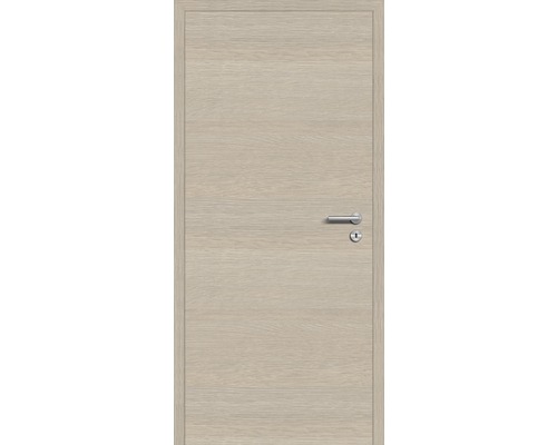 Innentür aus Holz mit Griff und Schlüsselloch