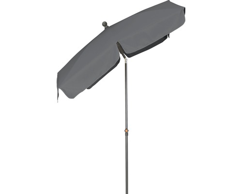 Rechteckiger Sonnenschirm mit Stahlmast