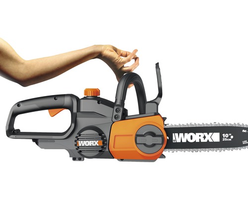 Worx Kettensäge mit 25 cm Schwertlänge