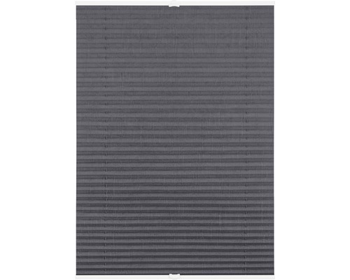 Graues Faltrollo für Fenster