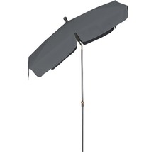Rechteckiger Sonnenschirm mit Stahlmast für den Garten