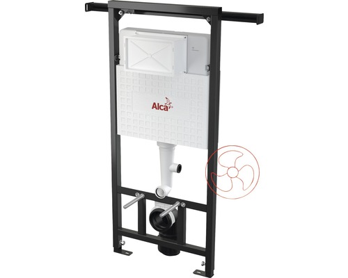Montageelement Alca Komfort für Nasszellenrenovierung für Wand-WC H:1200 mm mit Entlüftungsvorbereitung-0