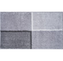 Badteppich Grund Diviso 60 x 100 cm grau
