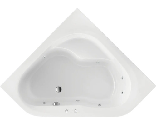 Whirlpool Ottofond Minerva 135x135 cm System Basis weiß Whirlpool Ottofond Minerva 135x135 cm System Basis weiß