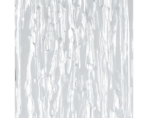 Polystyrolplatte 5x1000x2000 mm Baumrinde-grob klar Strukturglas mit abstrakten Linien