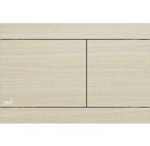 Alca Betätigungsplatte mit Holzoptik für die Toilettenspülung