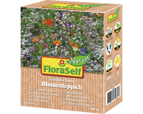 Blumenwiesensamen FloraSelf Nature 'Blumenteppich' max. 100 m²