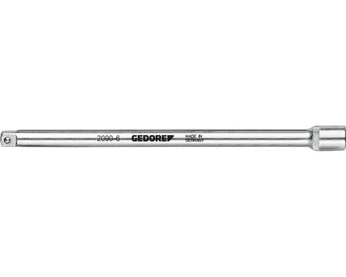 Verlängerung Gedore 1/4" 148 mm 2090-6 CV-Stahl (6171210)