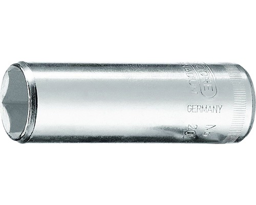 Steckschlüssel-Nuss lang Gedore 1/4" 20L - 7 mm CV-Stahl (6191910)