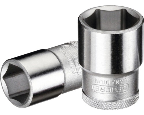 Steckschlüssel-Nuss Gedore 1/2" 19 - 10 mm CV-Stahl (6130290)