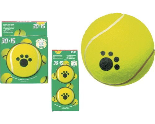 Karlie Hunde Tennisball mit Pfotenabdruck