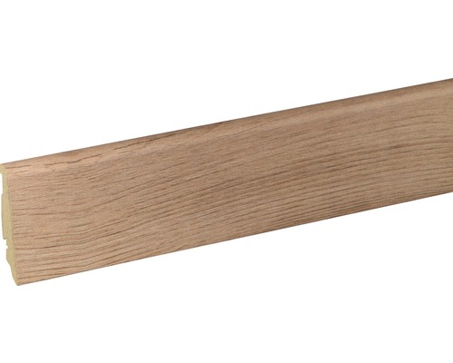 SKANDOR Sockelleiste Pinie V-Fuge FOKI076 FU60L 19 x 58 x 2400 mm Fußleiste aus Holz