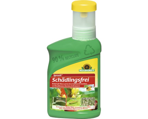 Schädlingsfrei Spruzit Konzentrat, 250 ml Reg.Nr. 3141 Neudorff Spruzit Schädlingsfrei Insektizid in grüner Flasche