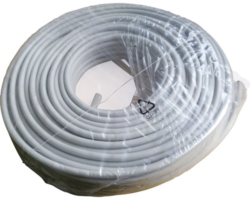 Koaxialkabelrolle in Kunststoffverpackung