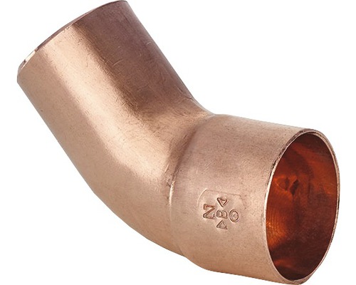 Bogen Conex Bänninger 45° 1 Muffe 15mm 5040 25 Stück Bogen Conex Bänninger 45° 1 Muffe 15mm 5040 25 Stück