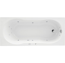 Rechteckige Badewanne mit Whirlpoolfunktion, Aufsicht