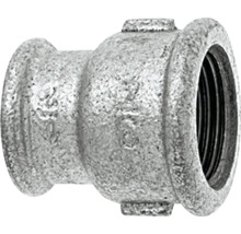 Temperguss - Fitting, Reduziermuffe 1 1/4" x 1"