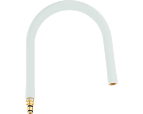 Ersatz-Schlauchauslauf Grohe für Essence Küchenarmatur mit Profibrause weiß 30321MW0 Rohrunterteil für Armatur