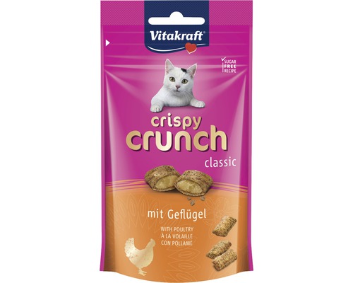 Katzensnack VITAKRAFT Crispy Crunch Geflügel 60 g