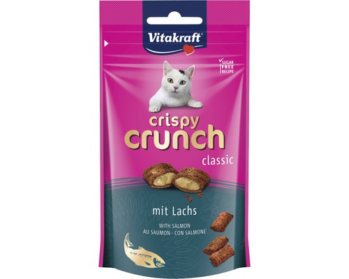 Katzensnack VITAKRAFT Crispy Crunch Lachs 60 g