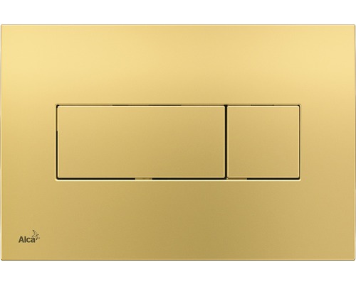 Betätigungsplatte Alca Komfort M375 2-Mengentechnik gold