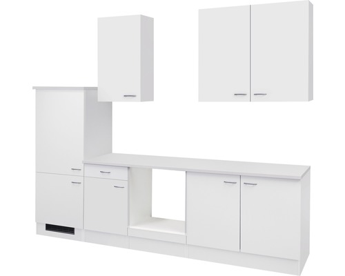 Küchenleerblock Flex Well Wito L-270-2206-000 weiß/weiß 270 cm