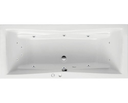 Whirlpool Ottofond Lusaka Duo System Komfort 190x80 cm weiß