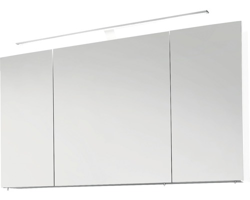 LED Spiegelschrank Marlin Bad 3040 3-türig 120x68.2x17.5 cm weiß