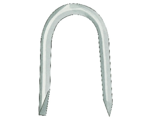 Schlaufen (Krampen) 3,1 x 31 mm galv.verzinkt, 2,5 KG Drahtstift mit zwei Spitzen