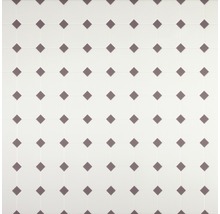 Fliesenmuster mit Quadraten und Rauten für Bodenbeläge