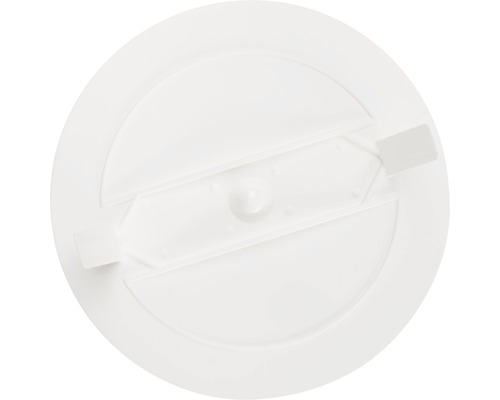 Runder Deckel aus Kunststoff