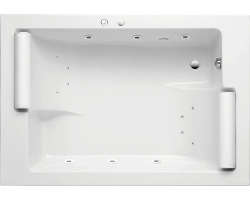 Whirlpool Ottofond Batain System Komfort 195x135 cm weiß