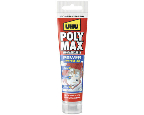 UHU Poly Max Montagekleber Power transparent 115 g
