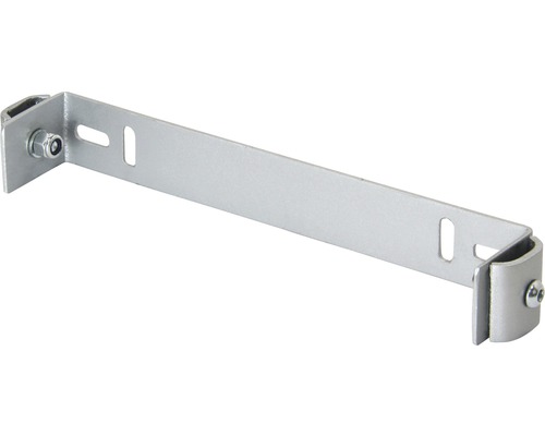 Wandanschlusshalter 2-er Set ist für Mauern mit einer Wandstärke von 230 mm 21,8 cm Metall Lampenhalterung mit Langlöchern