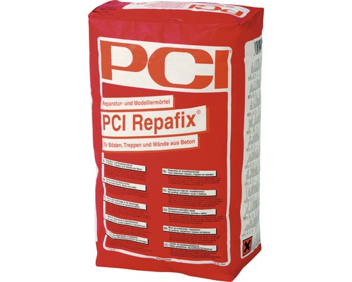 PCI Repafix® Reparatur- und Modelliermörtel für Böden, Treppen und Wände aus Beton 5 kg PCI Repafix® Reparatur- und Modelliermörtel für Böden, Treppen und Wände aus Beton 5 kg