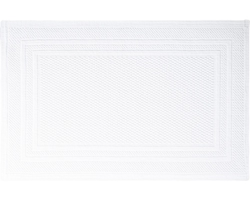 Badteppich Spirella Flair 50x80 cm weiß