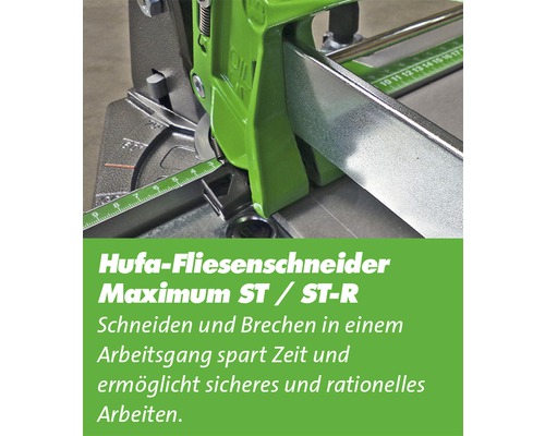 Hufa Fliesenschneider Maximum ST/ST-R Detailansicht