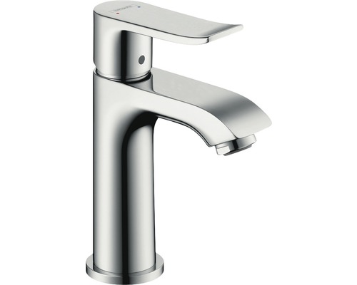 Waschtischmischer hansgrohe Metris 31186000 chrom ohne Ablaufgarnitur Waschtischarmatur aus Metall
