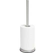 Toilettenpapierhalter aus Edelstahl mit Toilettenpapier