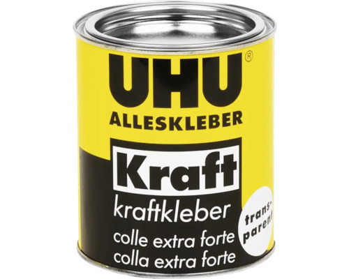UHU Kraft Alleskleber im Metalleimer