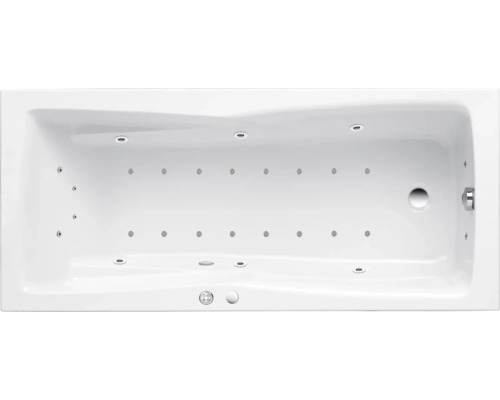 Whirlpool Ottofond Lusaka System Premium 170x70 cm weiß