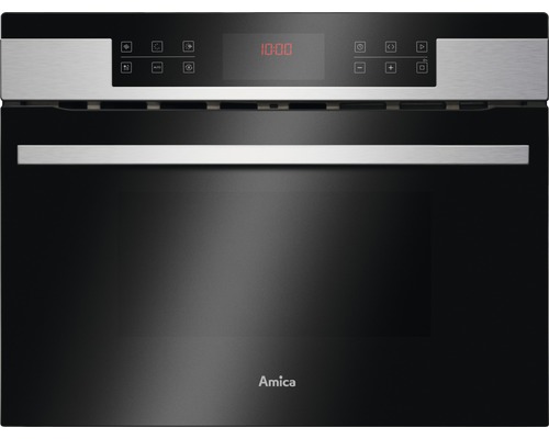Kompakt-Einbaubackofen Amica EBC 841 600 E 59,5x45,4x56,8 cm mit Mikrowelle Amica Einbaubackofen mit digitaler Anzeige