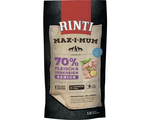 Hundefutter trocken RINTI Max-i-mum Senior Huhn 12 kg