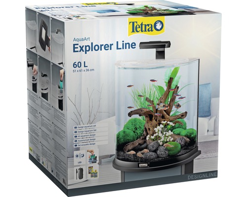 Tetra AquaArt Explorer Line Aquarium-Set, 60 Liter, im Karton