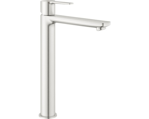 Waschtischarmatur Grohe Lineare New mit hohem Auslauf 23405DC1 edelstahl matt Hoher Waschtischmischer aus Metall