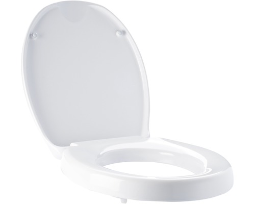 WC-Sitzerhöhung Ridder Premium mit Deckel und Absenkautomatik