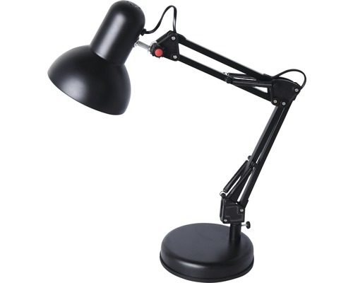 Schreibtischlampe FLAIR BOOTIS E27 15 W IP 20, schwarz