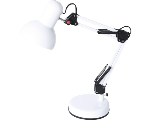 Schreibtischlampe FLAIR BOOTIS E27 15 W IP 20, weiß