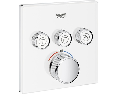 Unterputz-Thermostat-Brausemischer Grohe Grotherm SmartControl 29157LS0 weiß